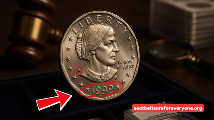 1999 P Susan B. Anthony Dollar Coin May Be Worth Millions