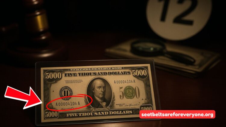 Collector Nails Exact Price Of Rare 1934 $5000 Bill At ANA Auction