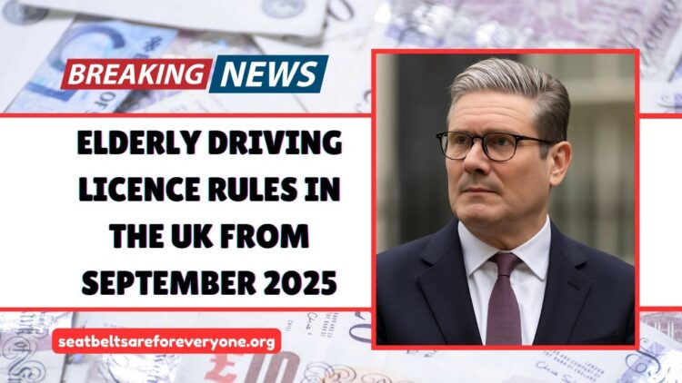 Elderly Driving Licence Rules In The UK From September 2025 – Key Information For Drivers Over 70